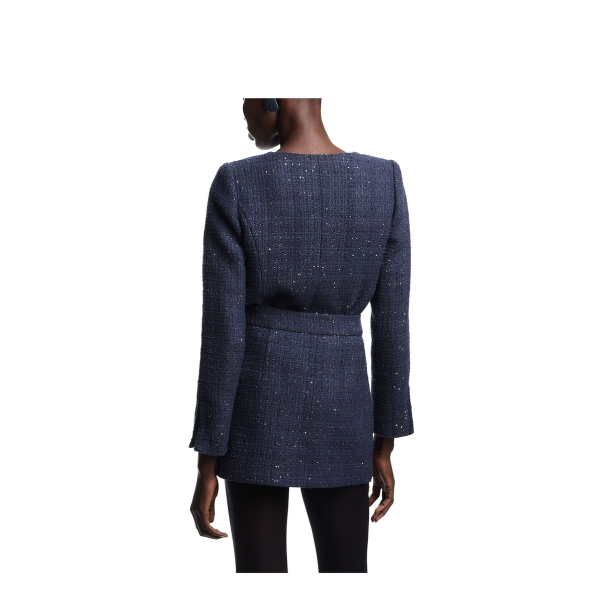 Wool Blend Mini Skirt