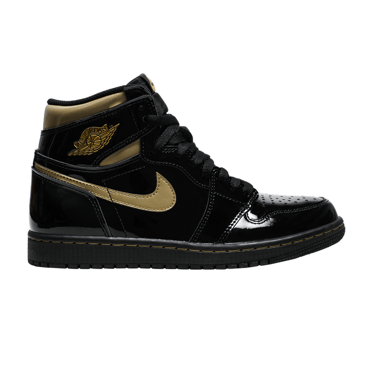 Air Jordan 1 Retro High OG Black Metallic Gold