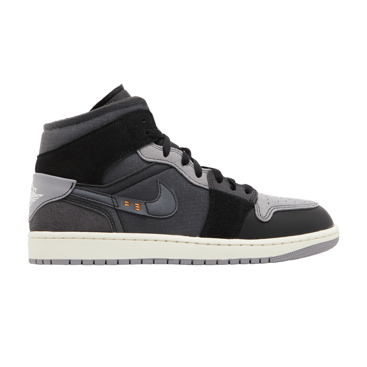 Air Jordan 1 Mid Craft Inside Out Black