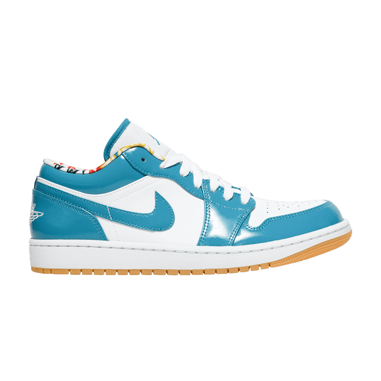 Air Jordan 1 Low Barcelona Cyber Teal