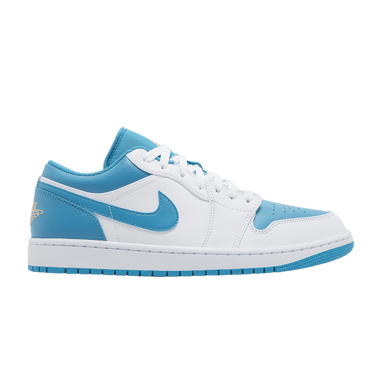Air Jordan 1 Low WhiteCelestial GoldAquatone