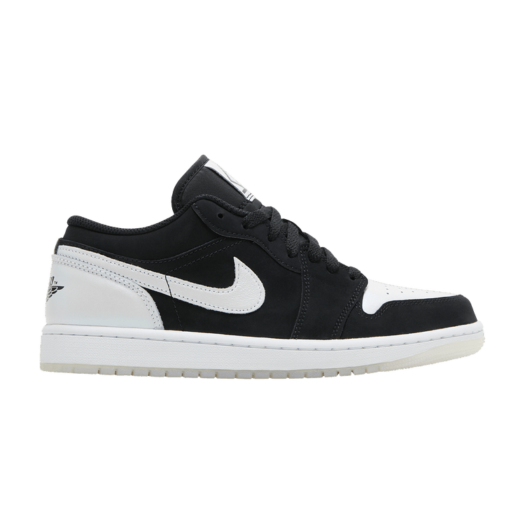 Air Jordan 1 Low SE Black And White Diamond