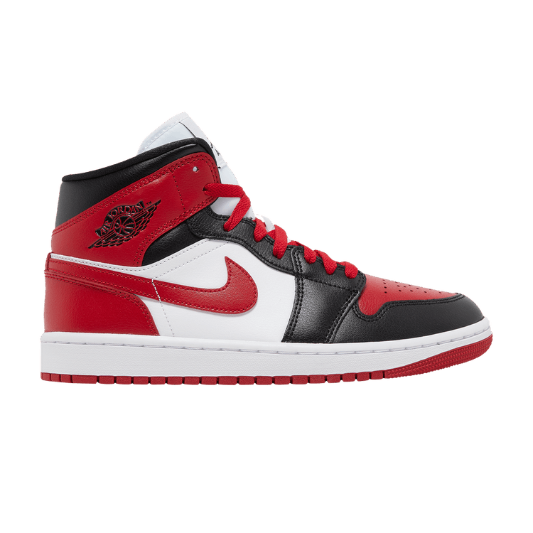 Wmns Air Jordan 1 Mid Alternate Bred Toe
