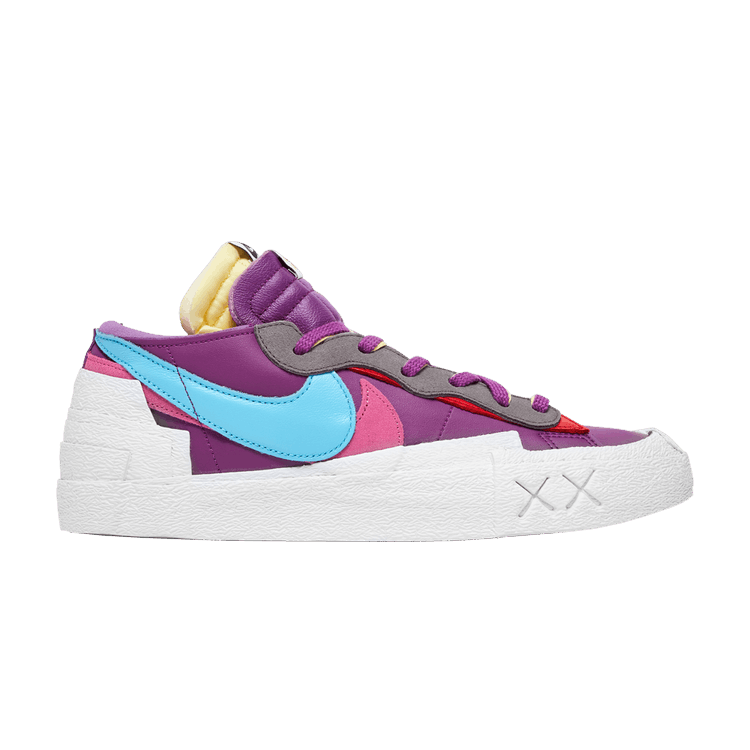 Kaws x Sacai x Blazer Low Purple Dusk