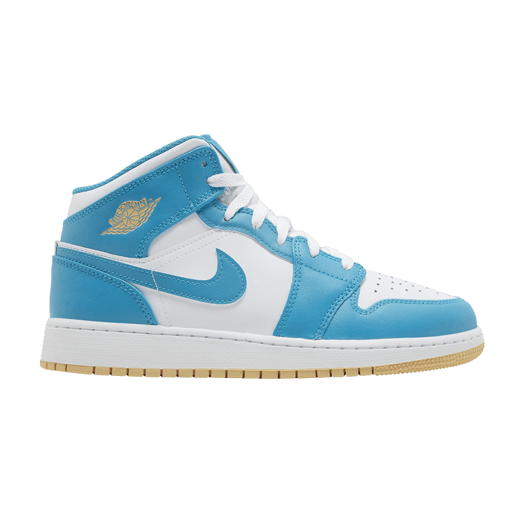 JORDAN 1 MID AQUATONE (GS)