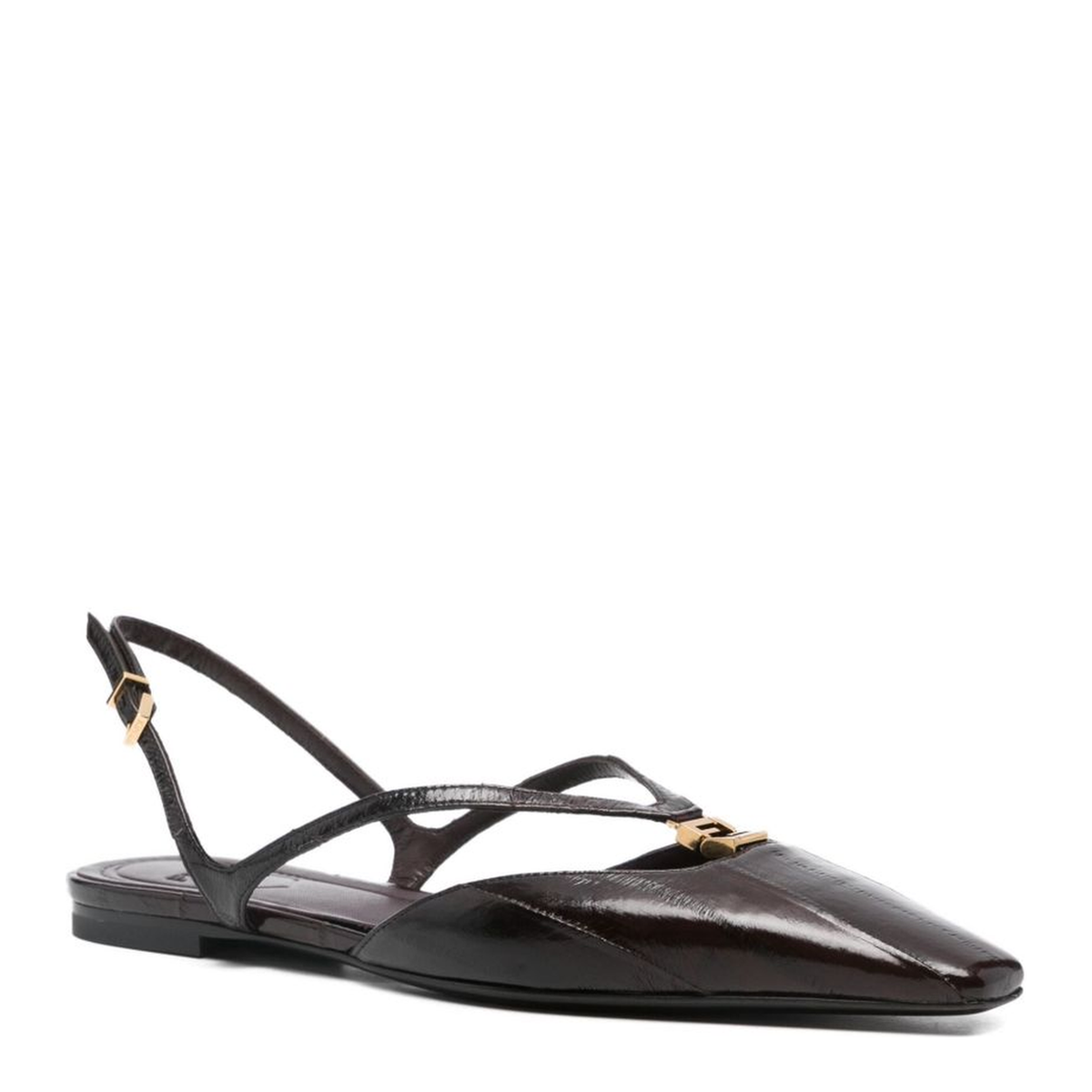 Flat Shoes Brown