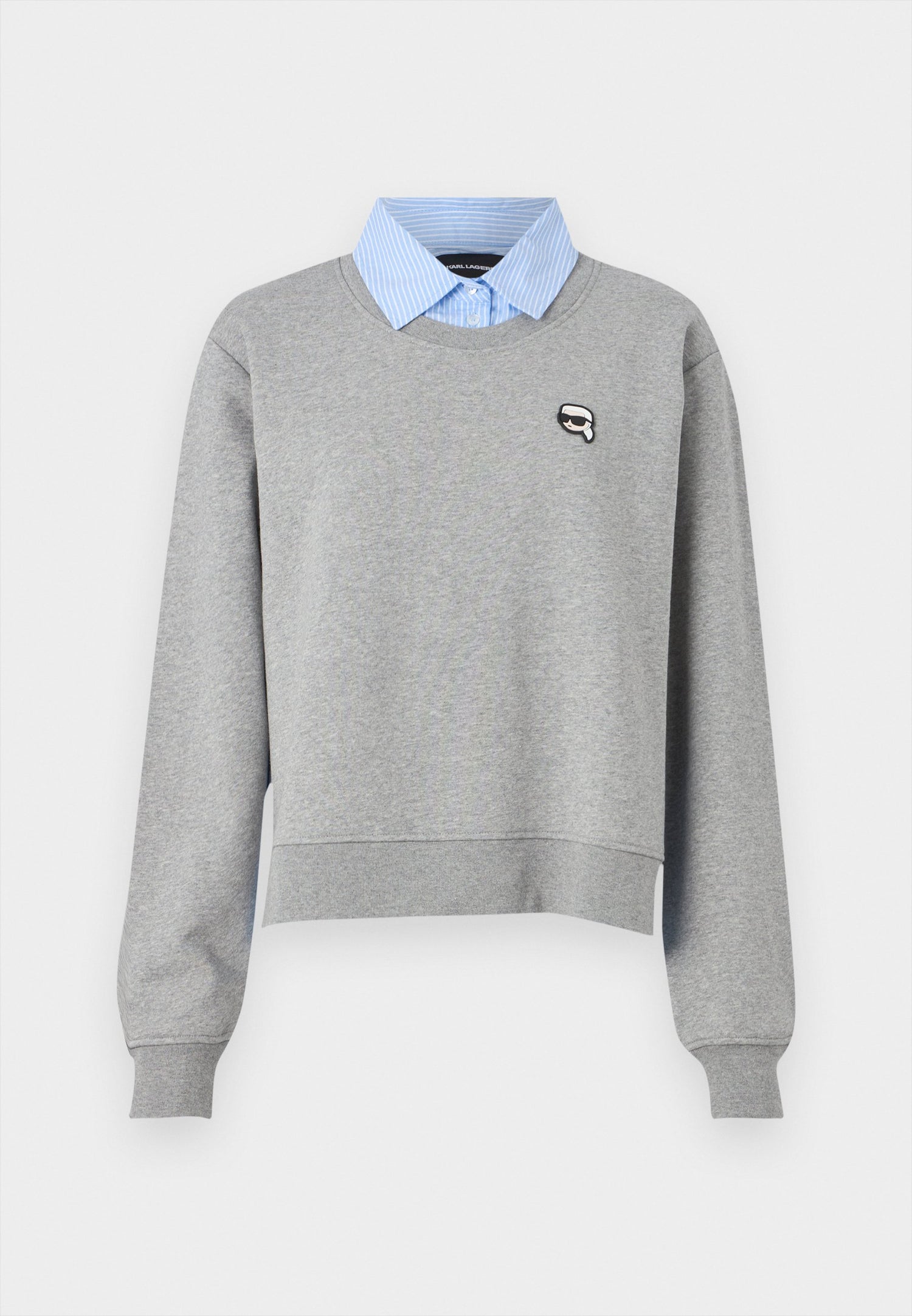 KARL LAGERFELD IKON - Sweatshirt - light grey melange