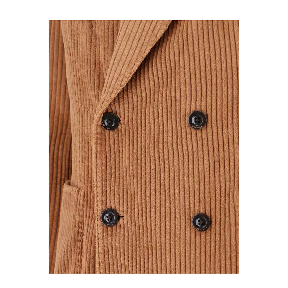 Velvet Double-breasted Jacket