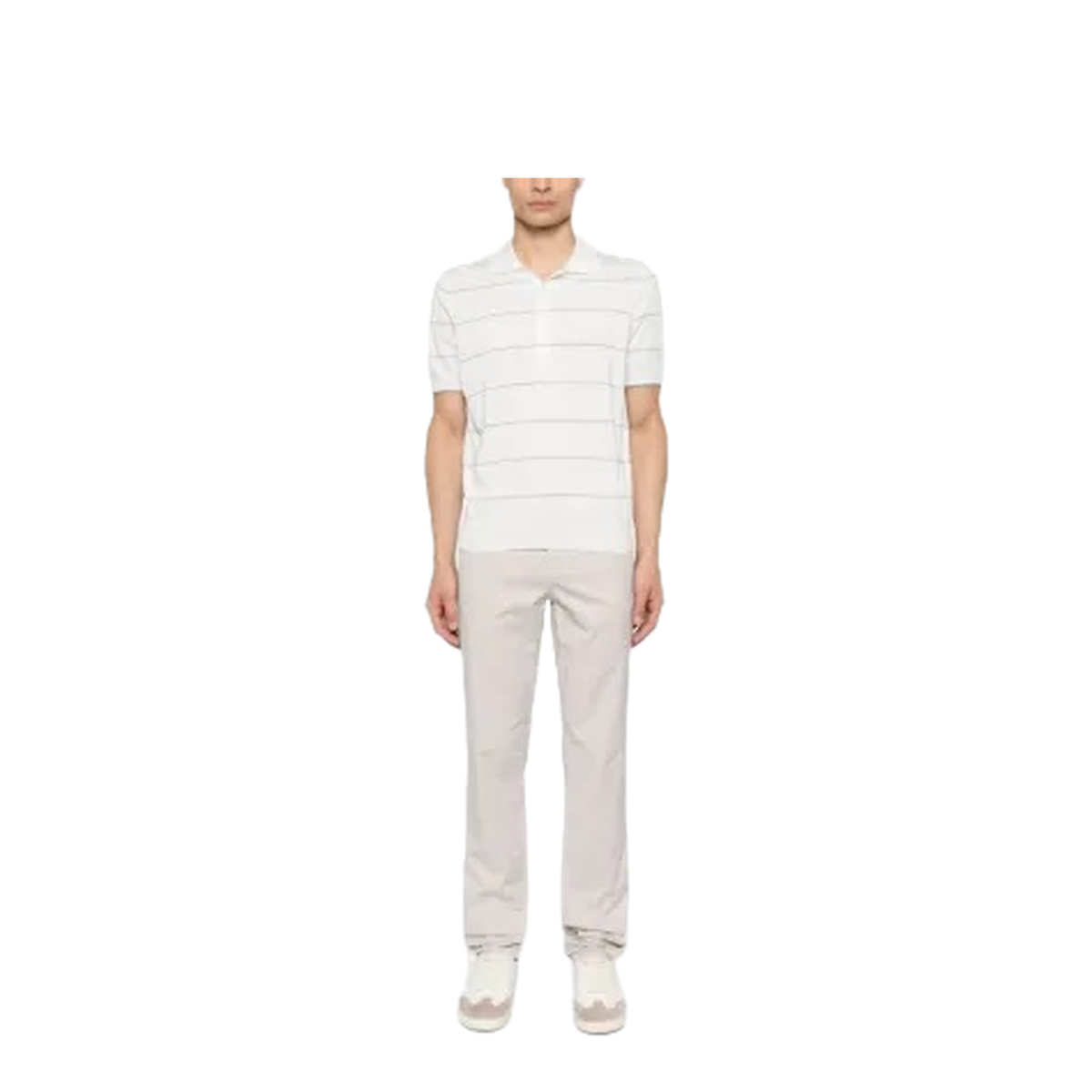 Cotton Pants - Beige