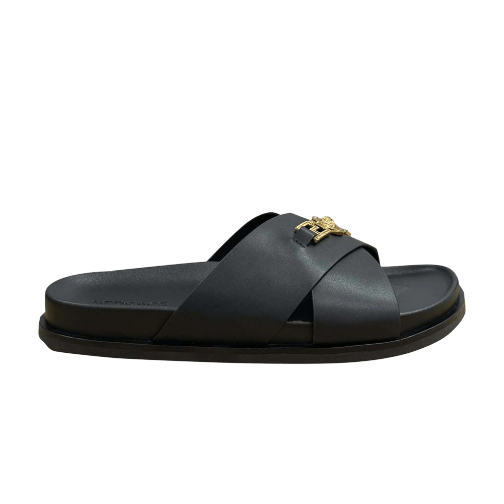 Versace Medusa Slide Black