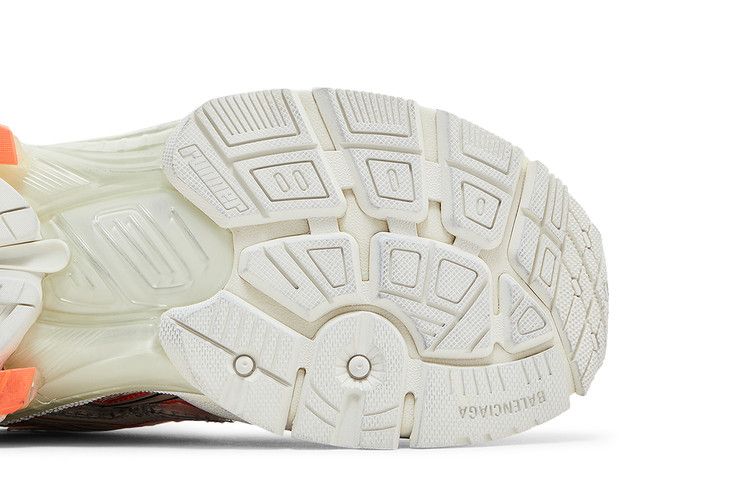 Balenciaga Runner Sneaker Eggshell Neon Orange