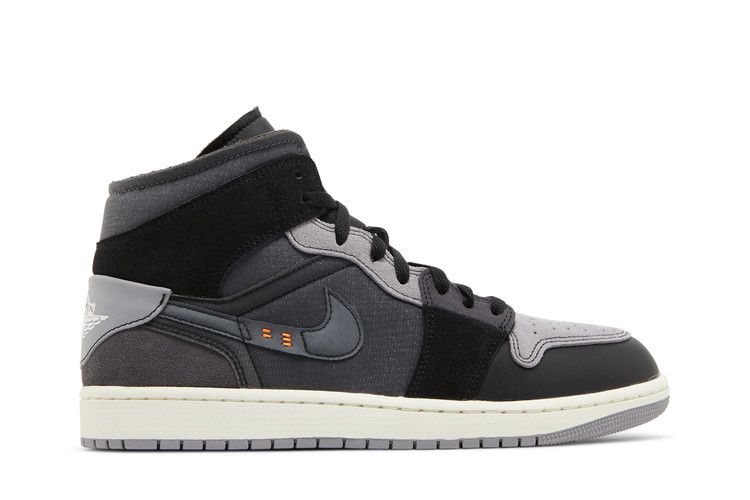 Air Jordan 1 Mid Craft Inside Out Black