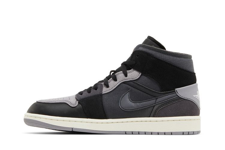 Air Jordan 1 Mid Craft Inside Out Black