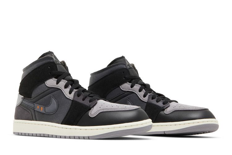 Air Jordan 1 Mid Craft Inside Out Black