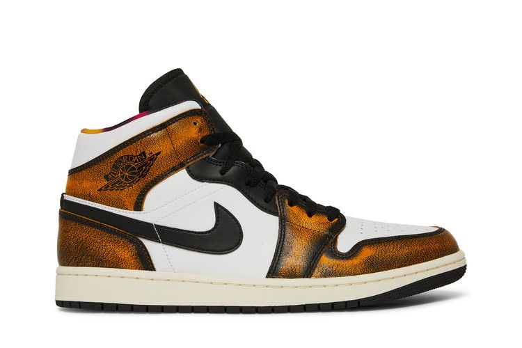 Air Jordan 1 Mid SE Wear-Away - Taxi