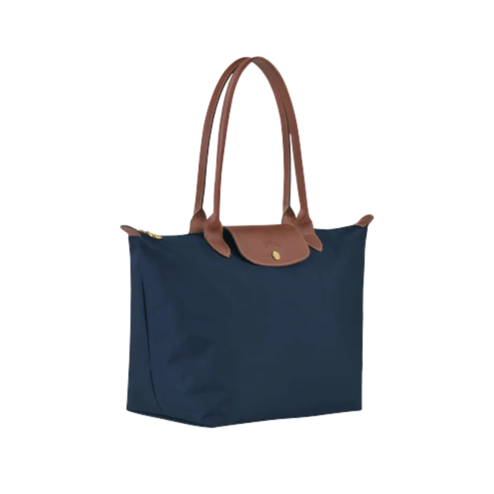 Longchamp Le Pliage Original L Tote bag Navy - Recycled canvas