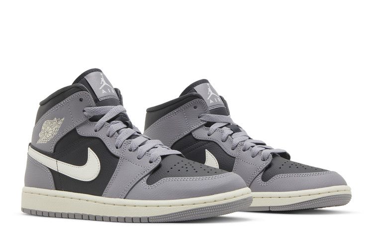Air Jordan 1 Mid Cement Grey