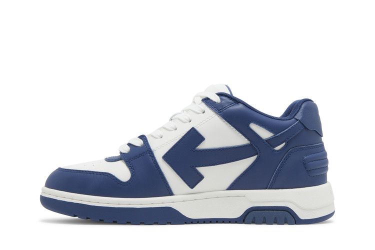OFF-WHITE Out Of Office OOO Low Tops Blue White
