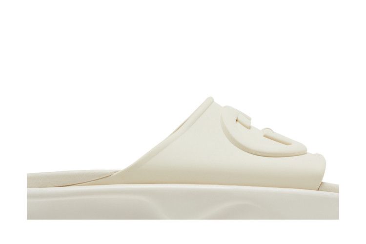Gucci GG Oversize Slide Sandal Interlocking G Off White (Women's)