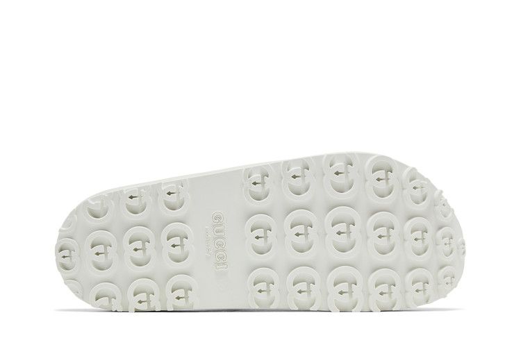 Gucci GG Oversize Slide Sandal Interlocking G Off White (Women's)