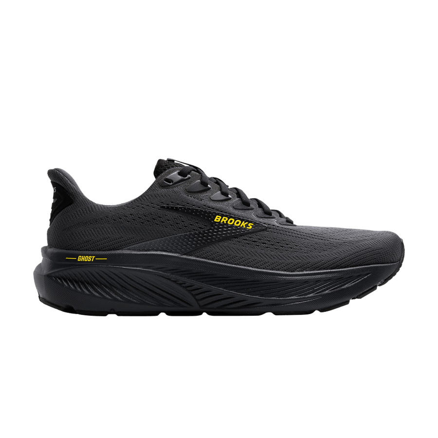 Brooks Ghost 17 Ebony Yellow