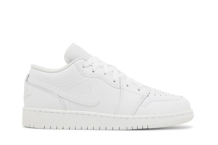 Air Jordan 1 Low GS Triple White 2023