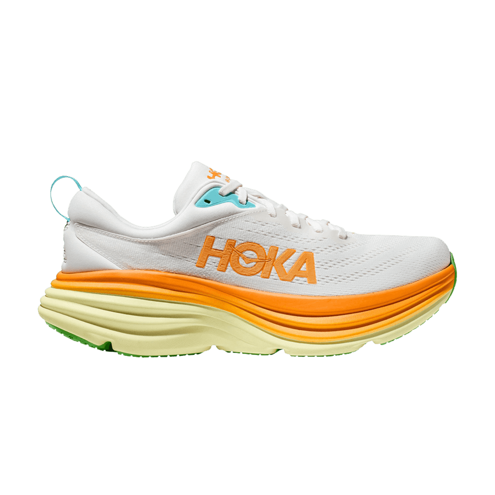 Hoka Bondi 8 Blanc De Blanc / Solar Flare