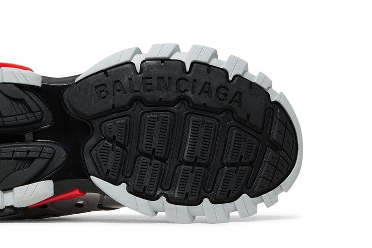 Balenciaga Track Black Red White Silver