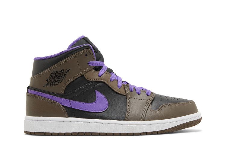 Jordan 1 Mid Purple Mocha