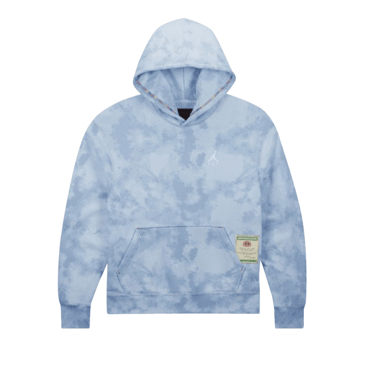 Air Jordan x J Balvin Fleece Hoodie Celestine Blue/Leche Blue