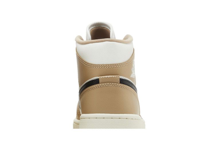AIR JORDAN 1 MID Off White/BLACK-DESERT