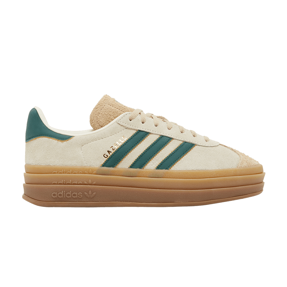 Adidas Wmns Gazelle Bold 'Cream Collegiate Green'