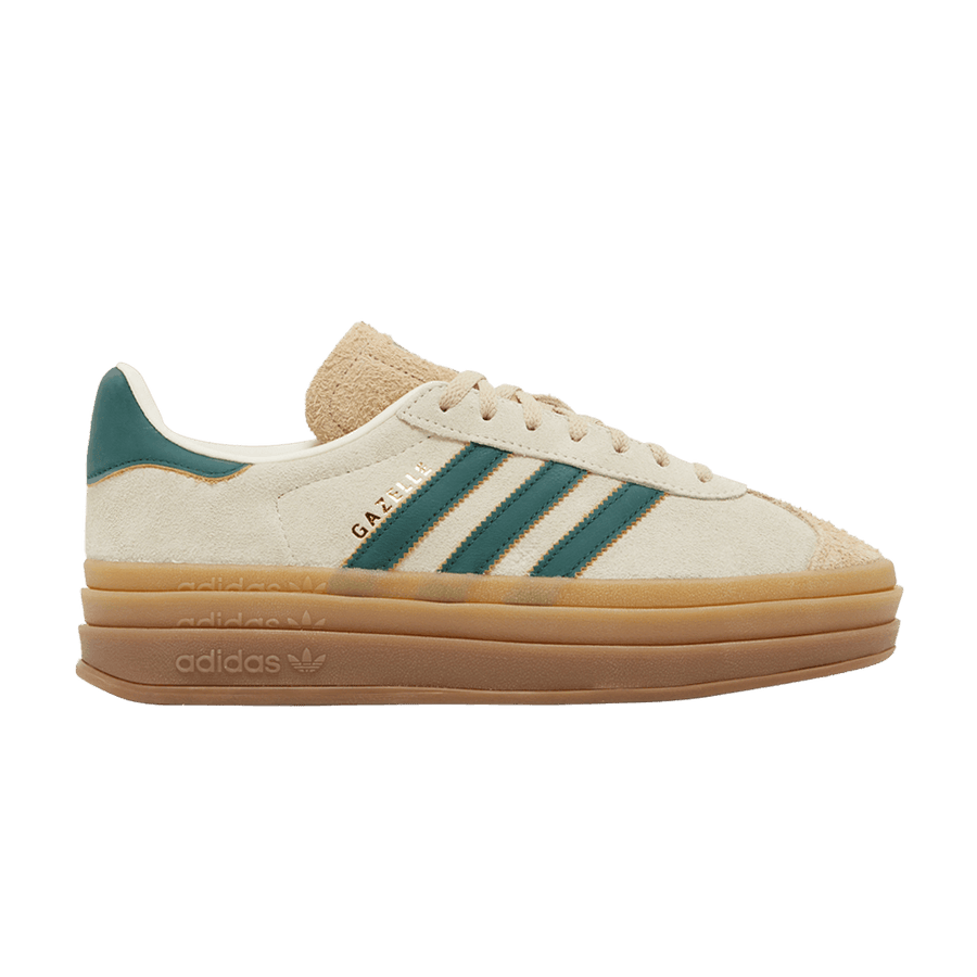 Adidas Wmns Gazelle Bold 'Cream Collegiate Green'