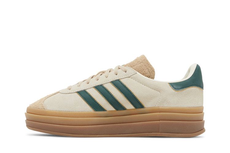 Adidas Wmns Gazelle Bold 'Cream Collegiate Green'
