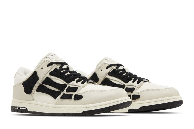 Amiri Skel Top Light Beige Black