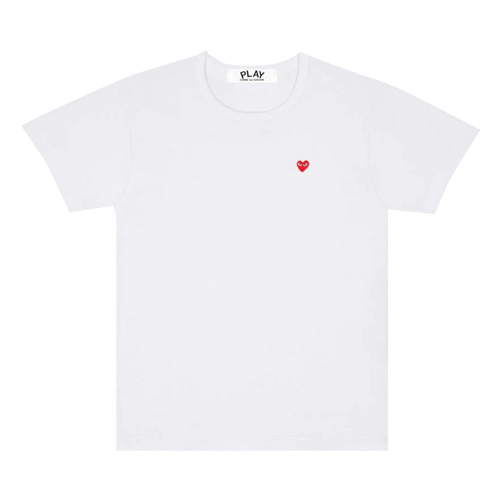 Comme des Garçons PLAY Heart Logo T-Shirt White