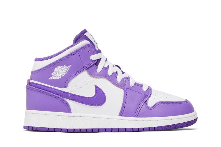 Jordan 1 Mid Purple Venom (GS)
