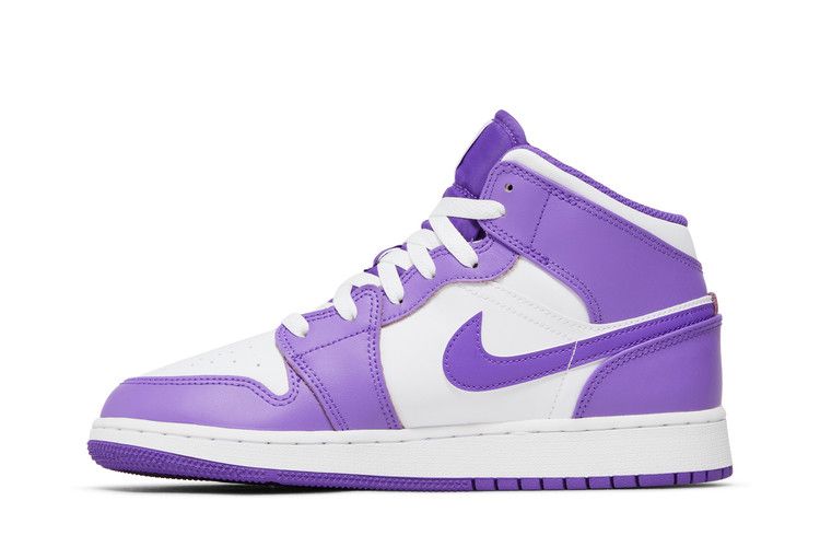 Jordan 1 Mid Purple Venom (GS)