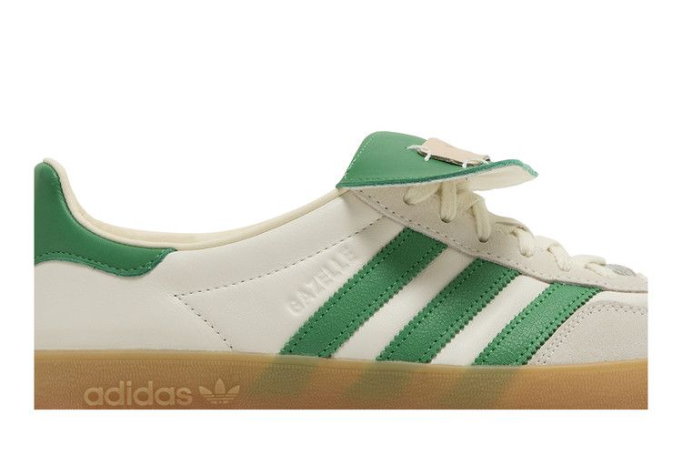 Adidas Gazelle Indoor Off White Green x Foot Industry