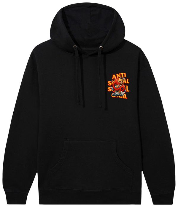 Anti Social Social Club No Sympathy Hoodie Black