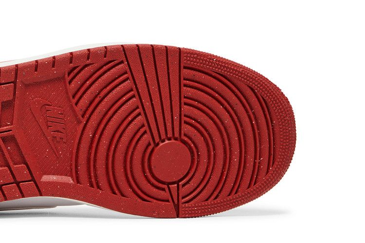 Air Jordan 1 Mid SE White Dune Red