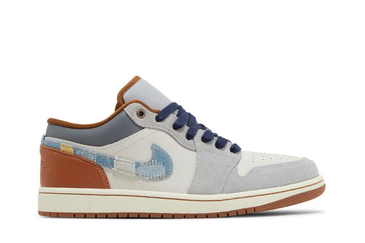Air Jordan 1 Low Blue Swoosh