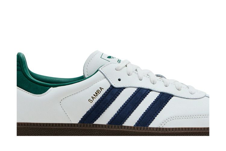 Samba OG White Navy Collegiate Green