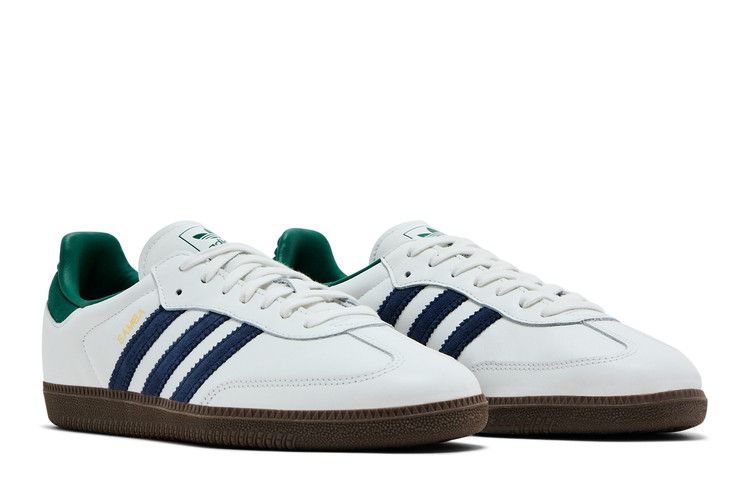 Samba OG White Navy Collegiate Green