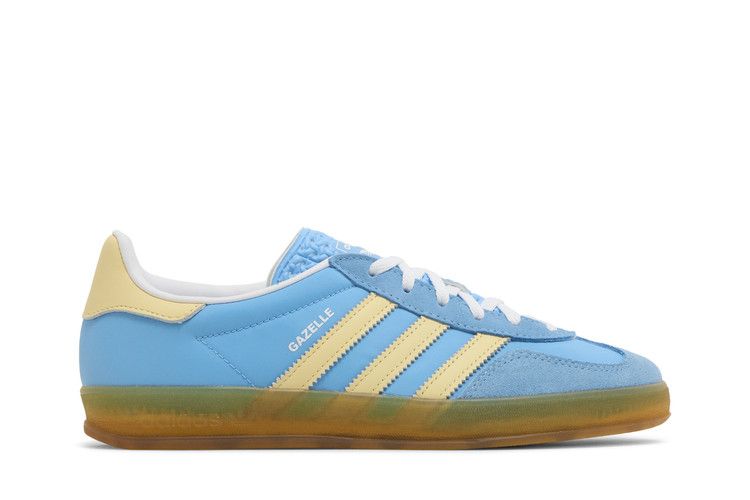 Adidas Wmns Gazelle Indoor 'Blue Burst Yellow'