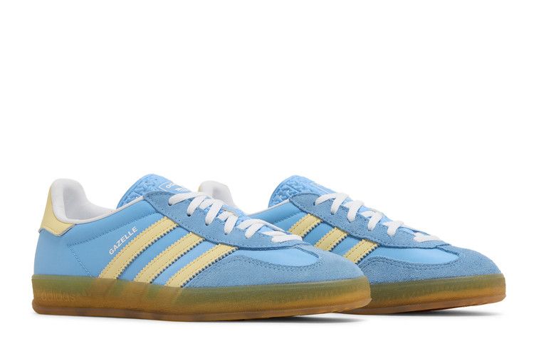 Adidas Wmns Gazelle Indoor 'Blue Burst Yellow'