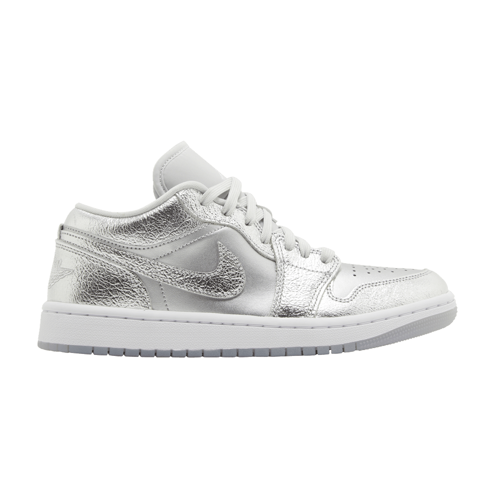 Wmns Air Jordan 1 Low SE 'Metallic Silver'
