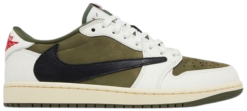 Travis Scott x Air Jordan 1 Retro Low OG SP Reverse Olive / Medium Olive