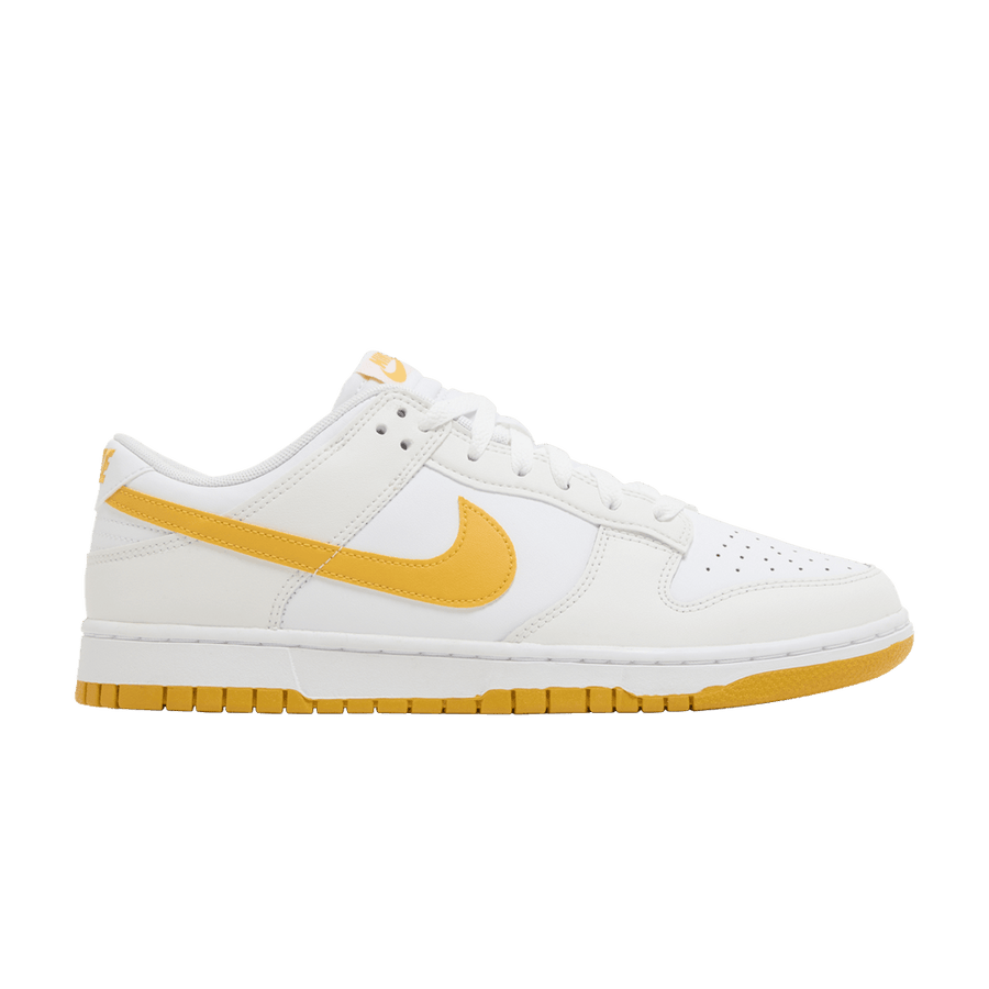 Dunk Low White University Gold
