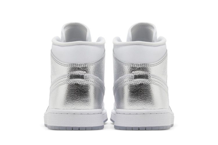 Air Jordan 1 Mid SE Metallic Silver